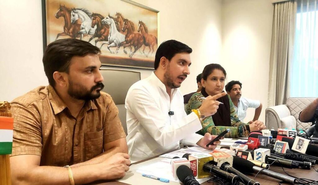 SIR campaign being run from BJP leaders' offices in the Tigaon area: Rohit Nagar