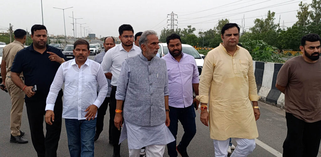 खेल, हरित पर्यावरण और आधुनिक कनेक्टिविटी से बदल रही है फरीदाबाद की तस्वीर : कृष्ण पाल गुर्जर Sports, a green environment, and modern connectivity are transforming the face of Faridabad: Krishan Pal Gurjar