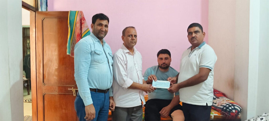 जरूरतमंदों को आर्थिक सहयोग उपलब्ध कराएगा हरियाणा मीडिया वेलफेयर क्लब : राकेश देव, प्रदेश अध्यक्ष