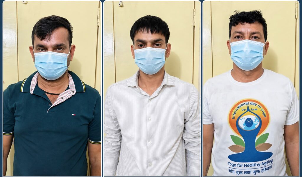 जमीनी विवाद में मारपीट व हत्या के प्रयास के मामले में 3 गिरफ्तार, थाना भूपानी टीम की कार्रवाई 3 arrested in a case of assault and attempted murder stemming from a land dispute; action taken by the Bhupani police station team.