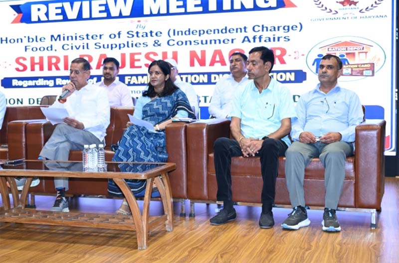 राशन वितरण में लापरवाही बर्दाश्त नहीं, अधिकारी न सुनें तो मुझसे मिलें : राजेश नागर Negligence in ration distribution will not be tolerated; if officials do not listen, come and meet me: Rajesh Nagar.