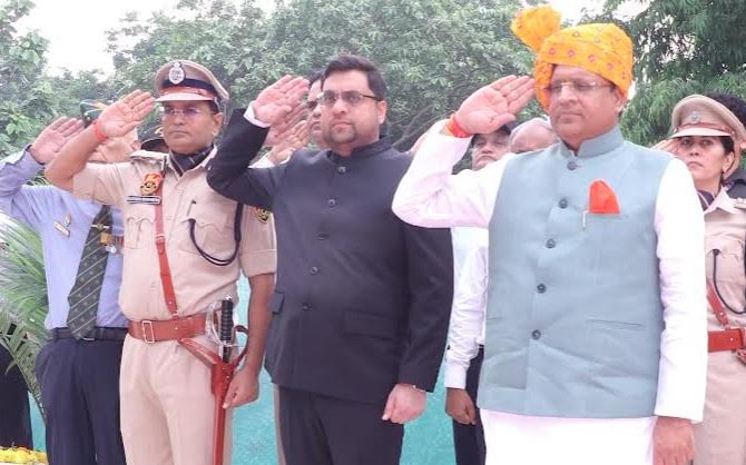 शहीदों के बलिदान से मिली आजादी, उनके आदर्शों को आगे बढ़ाना हमारी जिम्मेदारी: विपुल गोयल Freedom was won through the sacrifices of martyrs; carrying forward their ideals is our responsibility: Vipul Goel