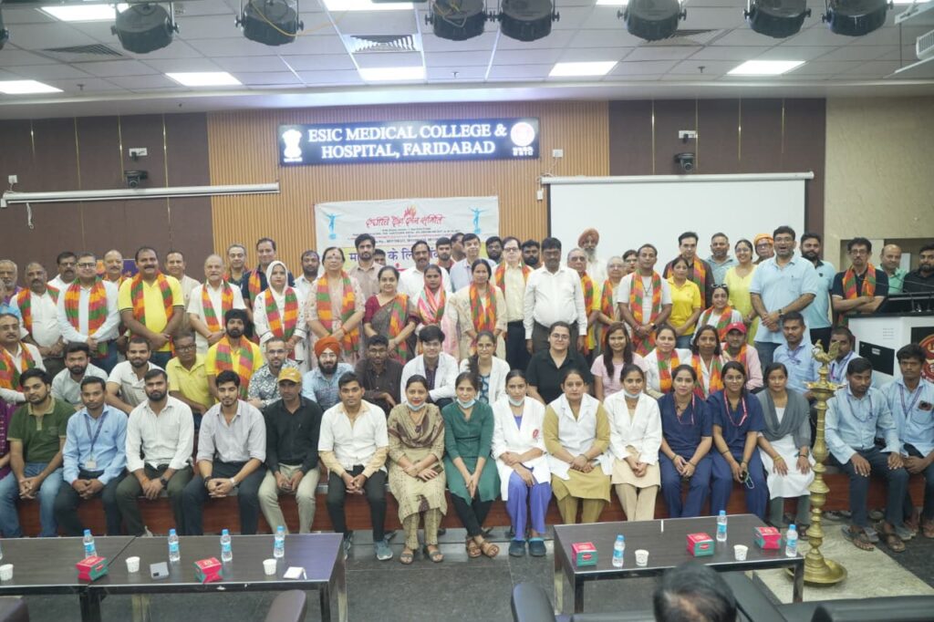 राष्ट्रीय अंगदान दिवस पर मानवता, पर्यावरण एवं सेवा का संगम A Confluence of Humanity, Environment, and Service on National Organ Donation Day