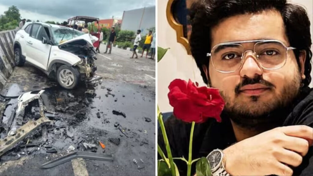 माफिया अतीक अहमद के बेटे की मौत, कार डिवाइडर से टकराई Mafia Atiq Ahmed's son dies; car crashes into divider.