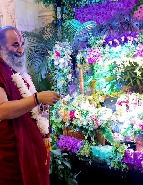 श्रीसिद्धदाता आश्रम में श्रीकृष्ण जन्माष्टमी श्रीकृष्ण की पावन झांकियों का आनंद ले सकेगे श्रद्धालुगण Devotees will be able to enjoy the sacred tableaux of Lord Krishna during Shri Krishna Janmashtami at Shri Siddhdata Ashram.