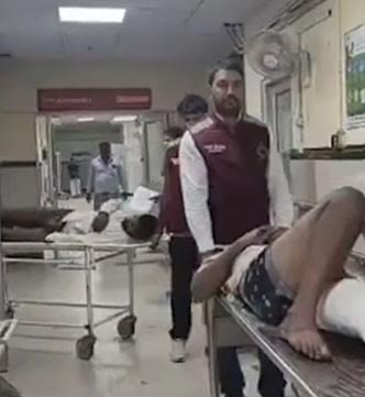 दिल्ली से फरीदाबाद वारदात को आए थे दो कुख्यात अपराधी, पुलिस ने मुठभेड़ में दबोचा Two notorious criminals had come from Delhi to Faridabad to commit a crime; police nabbed them in an encounter.