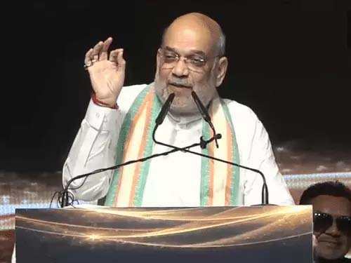 शाह बोले- भारत का पीएम पाकिस्तान में घुसकर मारेगा:पहले यह कौन सोच सकता था Shah said—India's PM will strike by entering Pakistan: who could have imagined this before?