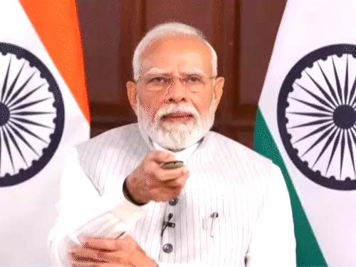 मोदी बोले- हमारा ध्यान लद्दाख की नई पीढ़ी पर:केंद्र के लिए यहां का विकास प्राथमिकता Modi says our focus is on the new generation in Ladakh; development of the region is a priority for the Centre.
