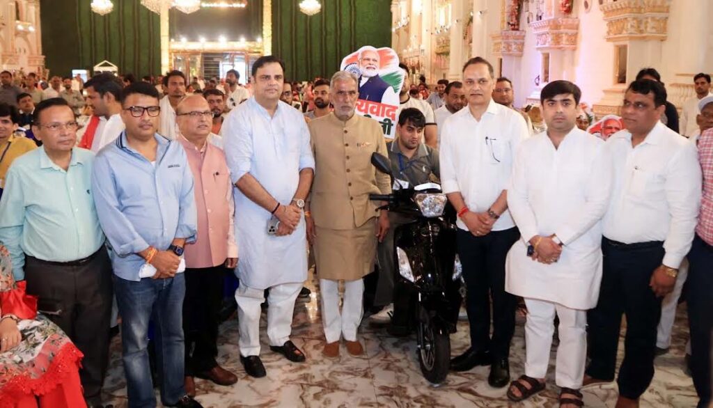 दिव्यांगजनों को समाज की मुख्यधारा से जोडऩे के लिए किए गए ऐतिहासिक कार्य : कृष्णपाल गुर्जर Historic initiatives undertaken to integrate persons with disabilities into the societal mainstream: Krishan Pal Gurjar