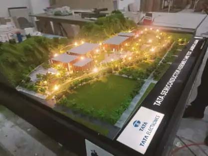असम के जागीरोड में देश का सबसे बड़ा सेमीकंडक्टर प्लांट Country's largest semiconductor plant in Jagiroad, Assam