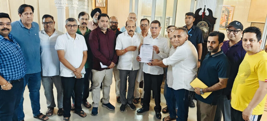 ग्रेटर फरीदाबाद को वास्तव में ‘ग्रेटर’ बनाने के लिए मंत्री राजेश नागर को सौंपा ज्ञापन Memorandum submitted to Minister Rajesh Nagar to truly make Greater Faridabad ‘Greater’.