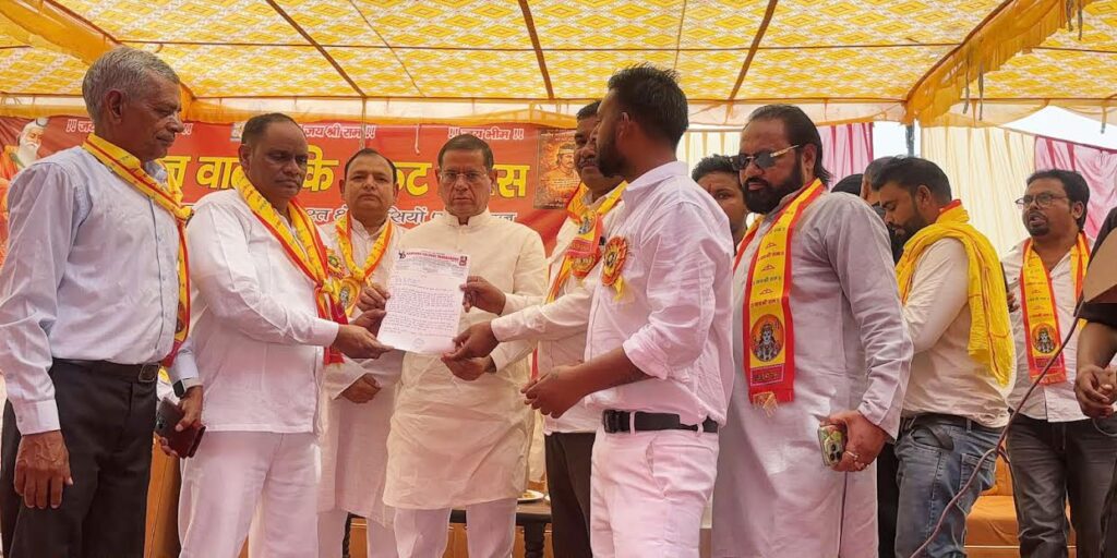 भगवान वाल्मीकि ने दी समाज को सच्चाई, परिश्रम और न्याय पर चलने की प्रेरणा : राजेश नागर Lord Valmiki inspired society to follow the path of truth, hard work, and justice: Rajesh Nagar